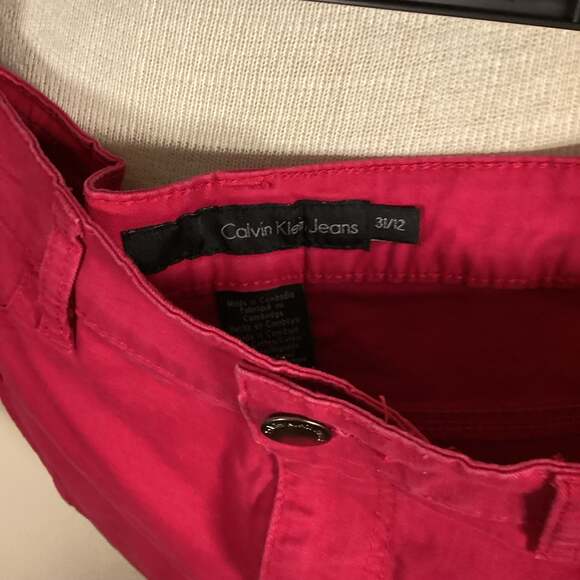 Calvin Klein Skirt Womens 8 Pink Pencil Skirt - Picture 2 of 3